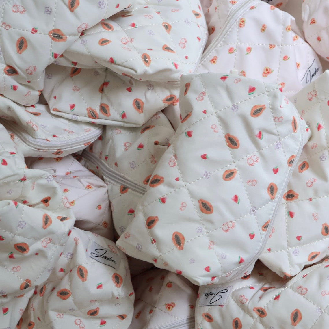 Kosmetiktasche "Papaya Paradise" - JosefinJewelry