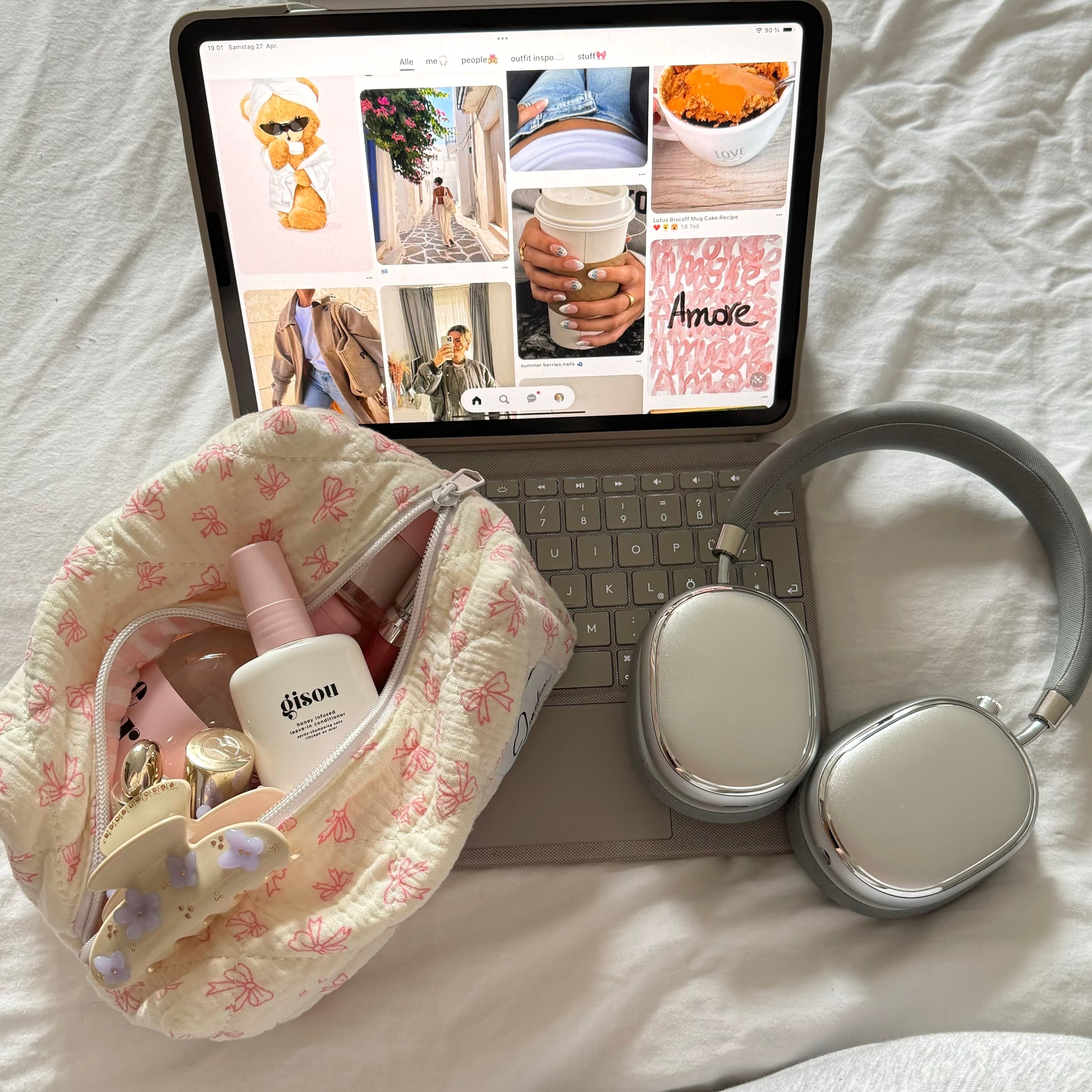 Kosmetiktasche "Bows" - JosefinJewelry