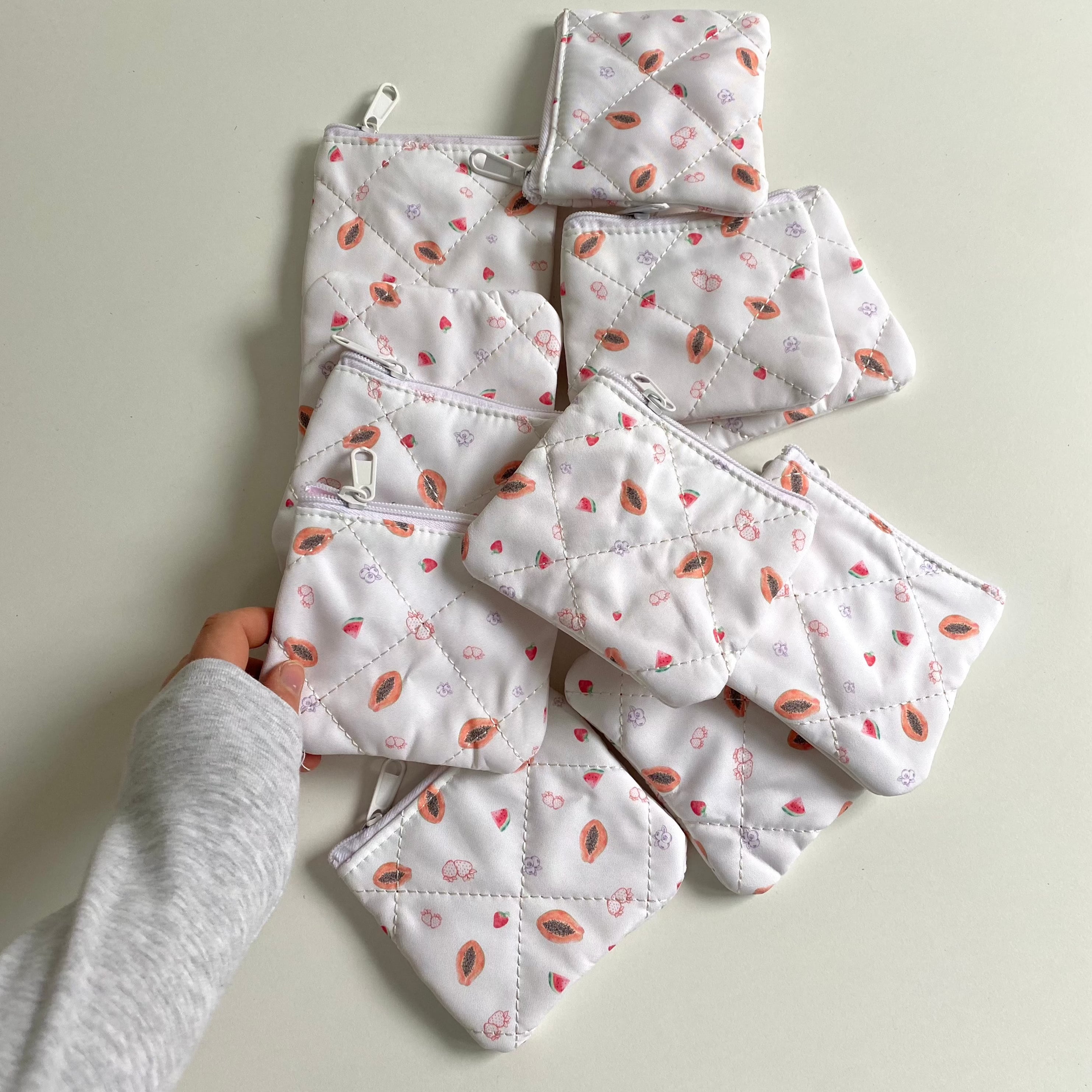 Mini Pouch "Papaya Paradise" - JosefinJewelry