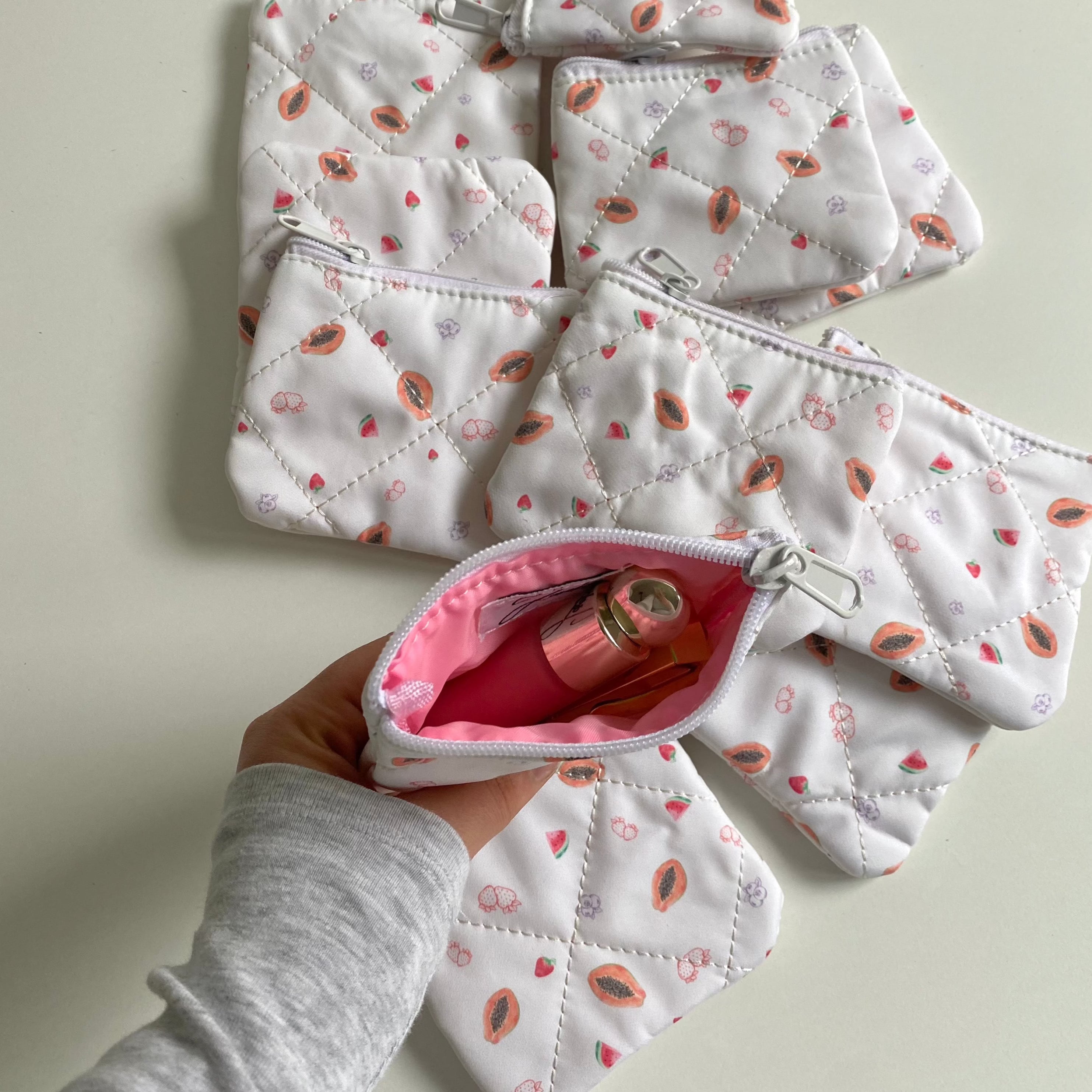 Mini Pouch "Papaya Paradise" - JosefinJewelry